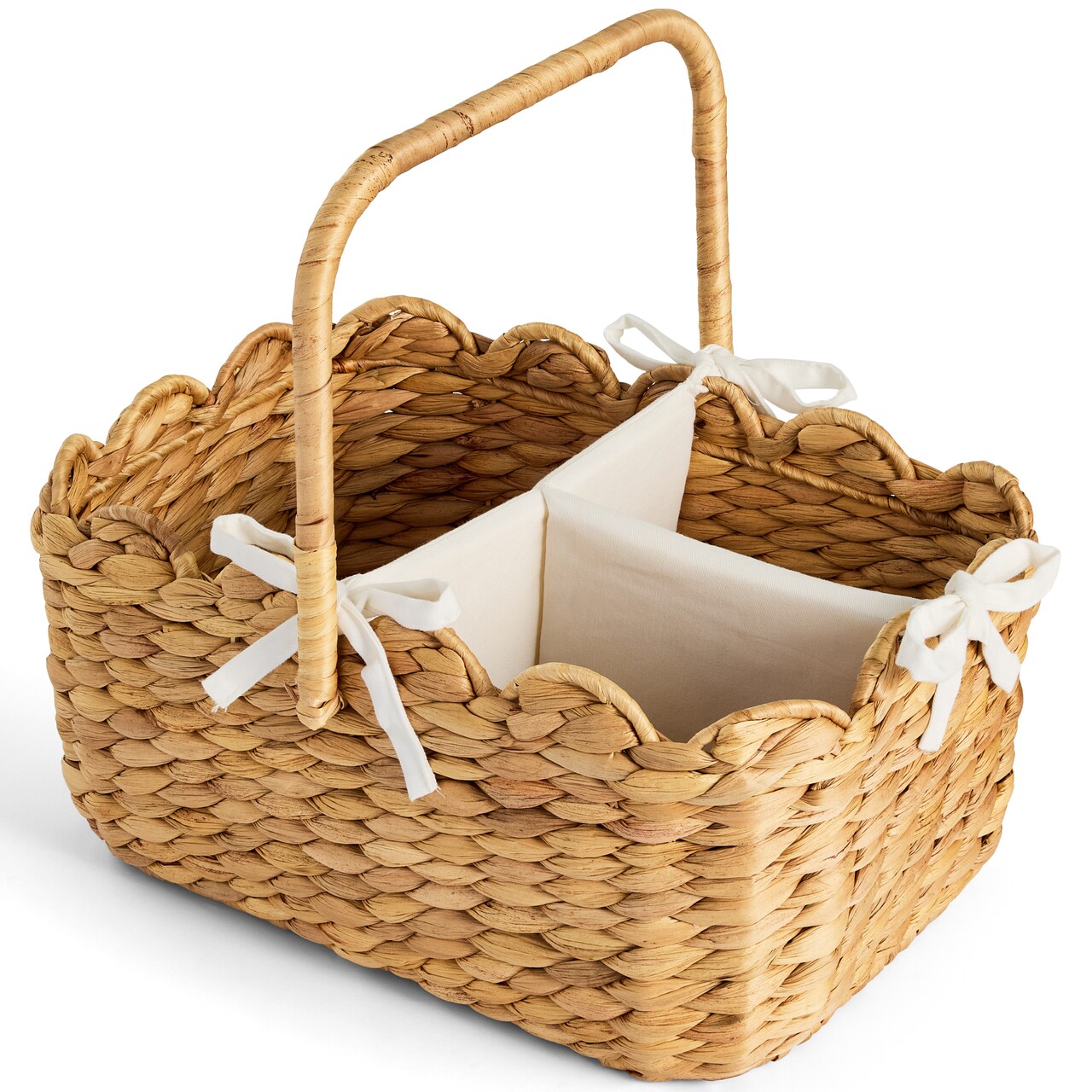 Best Choice Products Diaper Caddy Organizer for Baby, Large Portable Nursery Organizer w/ Divider & Handles